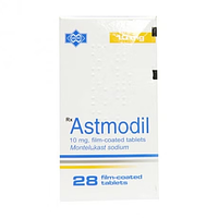 Astmodil 10mg điều trị bệnh hen mạn tính ở người 15 tuổi trở lên hộp 28 viên