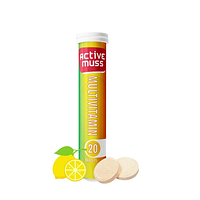 Active Muss Multivitamin bổ sung khoáng chất cho cơ thể tuýp 20 viên