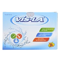 VIS-LA bổ sung nước, điện giải và vitamin hộp 10 gói