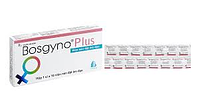 Viên đặt âm đạo Bosgyno Plus trị viêm âm đạo (1 vỉ x 10 viên)