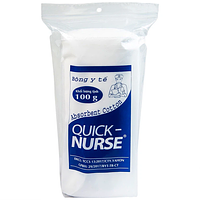 Quick Nurse Bông y tế dùng cho vết thương ngoài da, sát trùng, vệ sinh cho bé (Gói 100g)