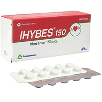 Thuốc Ihybes 150 Agimexpharm dùng để điều trị tình trạng tăng huyết áp động mạch vô căn (3 vỉ x 10 viên)