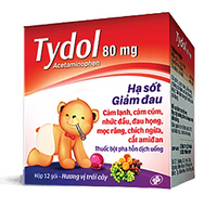 Tydol Sachet Powder 80mg (12 gói/hộp)