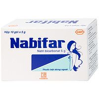 Nabifar Pharmedic dạng thuốc bột để vệ sinh phụ nữ (10 gói x 5g)