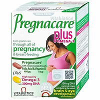 VITABIOTICS PREGNACARE PLUS OMEGA 3 - Bổ Sung Vitamin Cho Bà Bầu (Hộp 56 Viên)