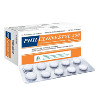 Thuốc giãn cơ Philclonestyl 250mg Boston điều trị đau do cứng cơ (3 vỉ x 10 viên)