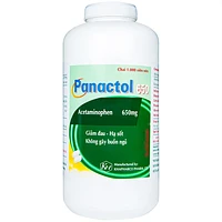 PANACTOL 650MG (Chai 1000 Viên)