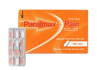 PARALMAX PAIN 200MG/325MG Giảm đau, hạ sốt, cảm cúm  (hộp 120 viên)