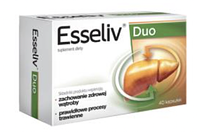 Esseliv Duo giảm tích tụ mỡ trong gan, viêm gan mạn tính, thải độc gan hộp 4 vỉ x 10 viên