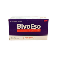 Bivoeso 40mg trị viêm loét dạ dày tá tràng,  (3 vỉ x 10 viên) viên dầu