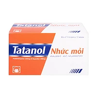 Tatanol nhức mỏi giảm các cơn đau trẹo cổ, đau răng (hộp 100 viên)
