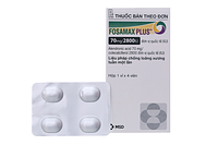 Fosamax Plus 70mg/2800IU trị loãng xương (Hộp 1 vỉ x 4 viên)