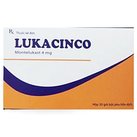 Lukacinco Sac Sups 4mg dự phòng và điều trị hen phế quản mạn tính hộp 30 gói