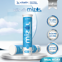 Viên sủi Bổ sung nước và điện giải Mizol