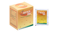 Oresol new 4,22g Bidiphar phòng và điều trị mất nước, chất điện giải hộp 20 gói bột pha uống
