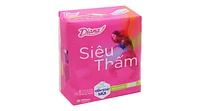 Băng vệ sinh Diana Maxi không cánh, siêu thấm, kiểm soát mùi gói 8 miếng