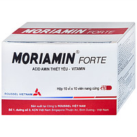Viên nang cứng Moriamin Forte Roussel giúp duy trì và phục hồi sức khỏe (10 vỉ x 10 viên)