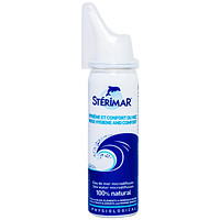 Dung dịch xịt mũi Stérimar Nose Hygiene And Comfor 50ml giúp loại bỏ bụi bẩn niêm mạc mũi dành cho trẻ từ 3 tuổi và người lớn.