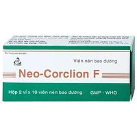 Neo-Corclion F TV.Pharm viên nén giảm ho gió, ho khan (2 vỉ x 10 viên)