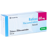 Roticox 60mg KRKA thuốc giảm viêm xương khớp (3 vỉ x 10 viên)