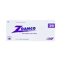 Zoamco 20 Pymepharco, thuốc dùng để điều trị rối loạn lipid máu (2 vỉ x 15 viên)