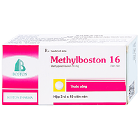 Methylboston 16 Boston là thuốc chống viêm, dùng để điều trị suy tuyến thượng thận, viêm khớp, lupus ban đỏ (3 vỉ x 10 viên)