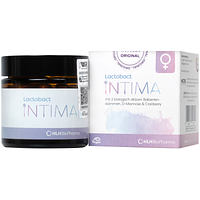 Viên nén Lactobact Intima (30 viên) dành cho phụ nữ, bổ sung lợi khuẩn, D-mannose, việt quất