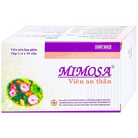 Mimosa OPC viên an thần được sử dụng trong các trường hợp mất ngủ và suy nhược thần kinh (5 vỉ x 10 viên).
