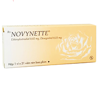 Novynette Gedeon dùng để tránh thai (1 vỉ x 21 viên)