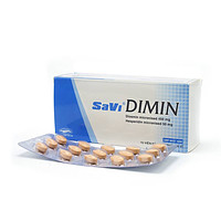 Savi Dimin thuốc điều trị triệu chứng suy tĩnh mạch và mạch bạch huyết (hộp 4 vỉ x 15 viên)