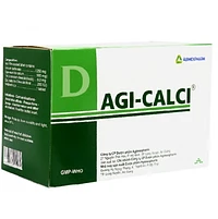 Sản phẩm Agi-calci Agimexpharm cung cấp calci, ngăn ngừa và chữa trị loãng xương (20 vỉ x 10 viên)