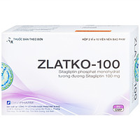 Zlatko-100 DaviPharm, thuốc điều trị đái tháo đường típ 2 (hộp 3 vỉ x 10 viên)